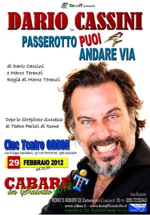 PASSEROTTO PUOI ANDARE VIA