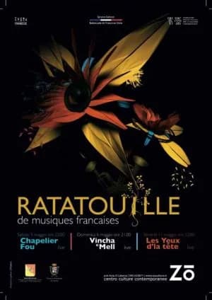 RATATOUILLE de musiques francaises