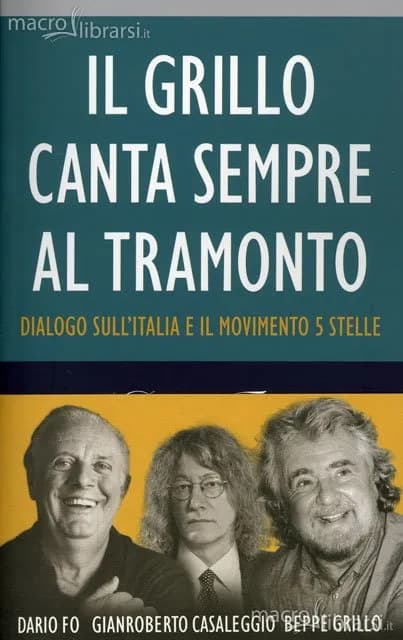 Il Grillo canta sempre al tramonto