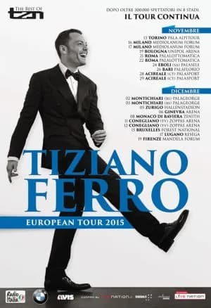 TIZIANO FERRO – EUROPEAN TOUR