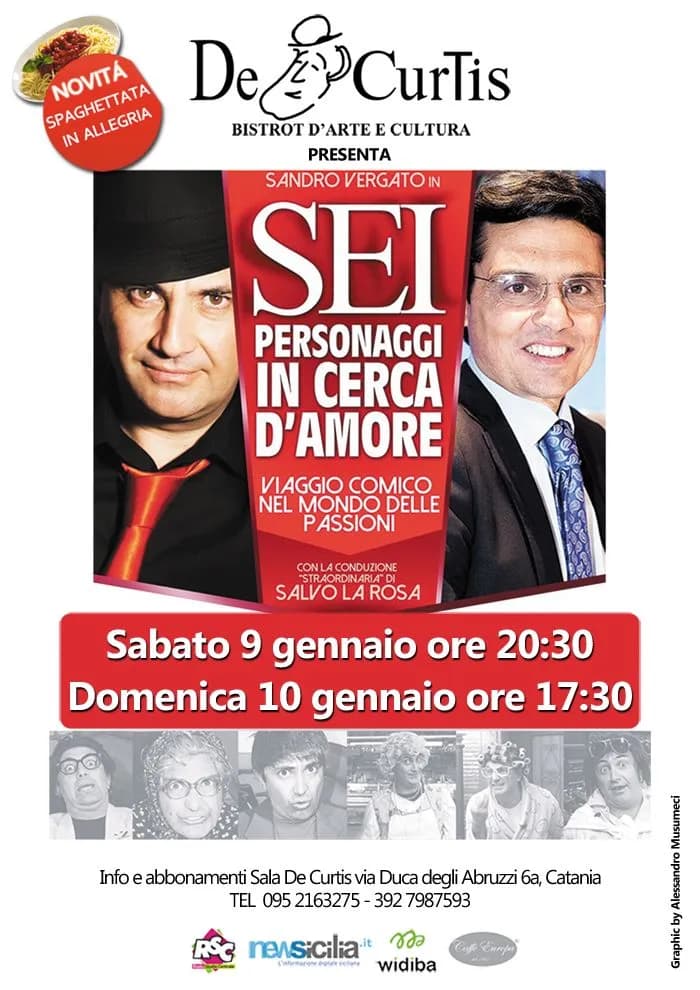 Sei Personaggi in cerca d’Amore