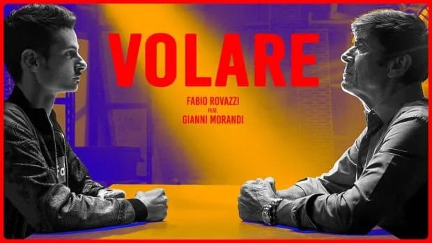 FABIO ROVAZZI e GIANNI MORANDI: “VOLARE” ottiene 2 dischi di PLATINO