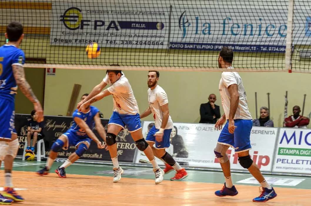 Videx Grottazzolina ferma i tentativi rossazzurri e vince 3-1