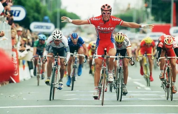 19 Maggio 2003. Mario Cipollini da record al giro d’Italia.