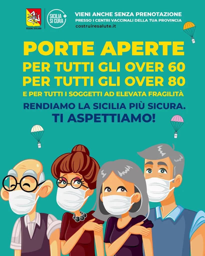 Catania: negli hub al via la vaccinazione senza prenotazione