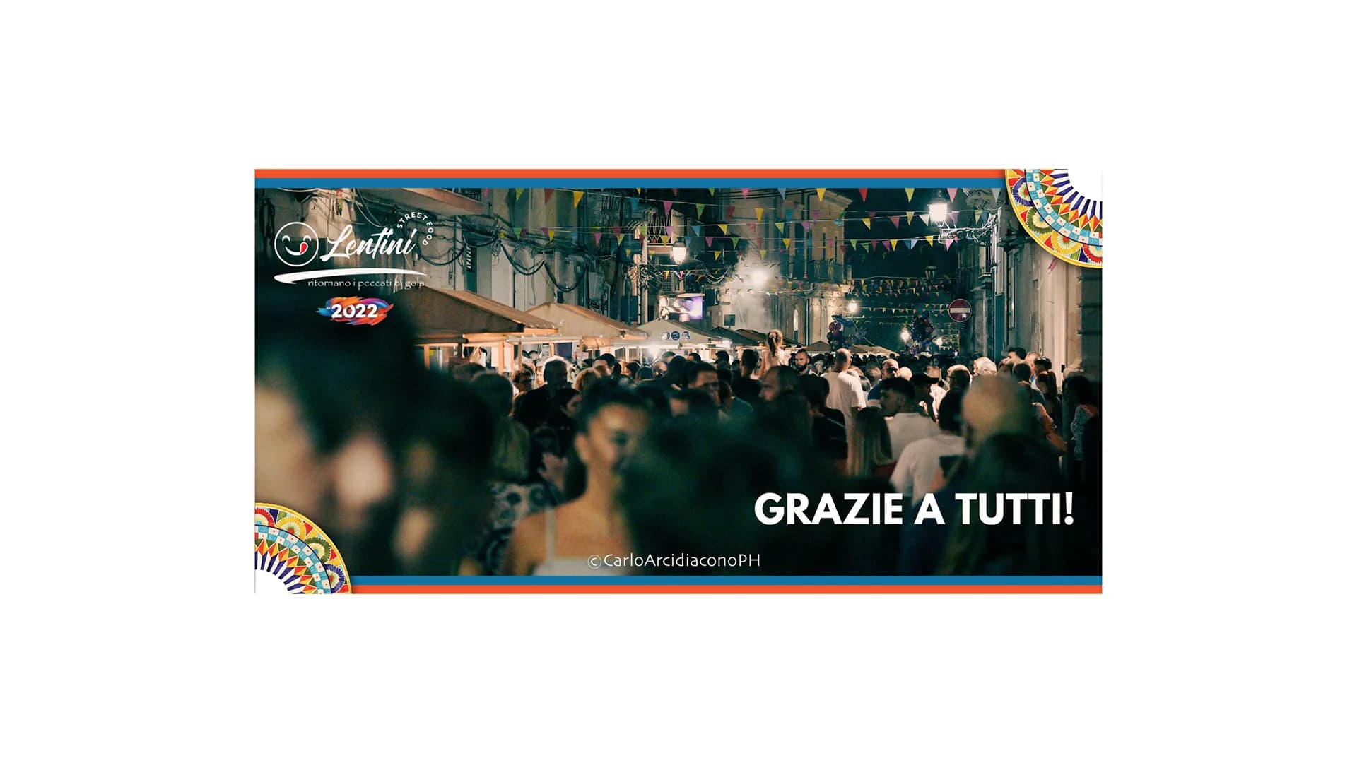 Cibo, musica e tanto divertimento: boom di presenze al Lentini Street Food