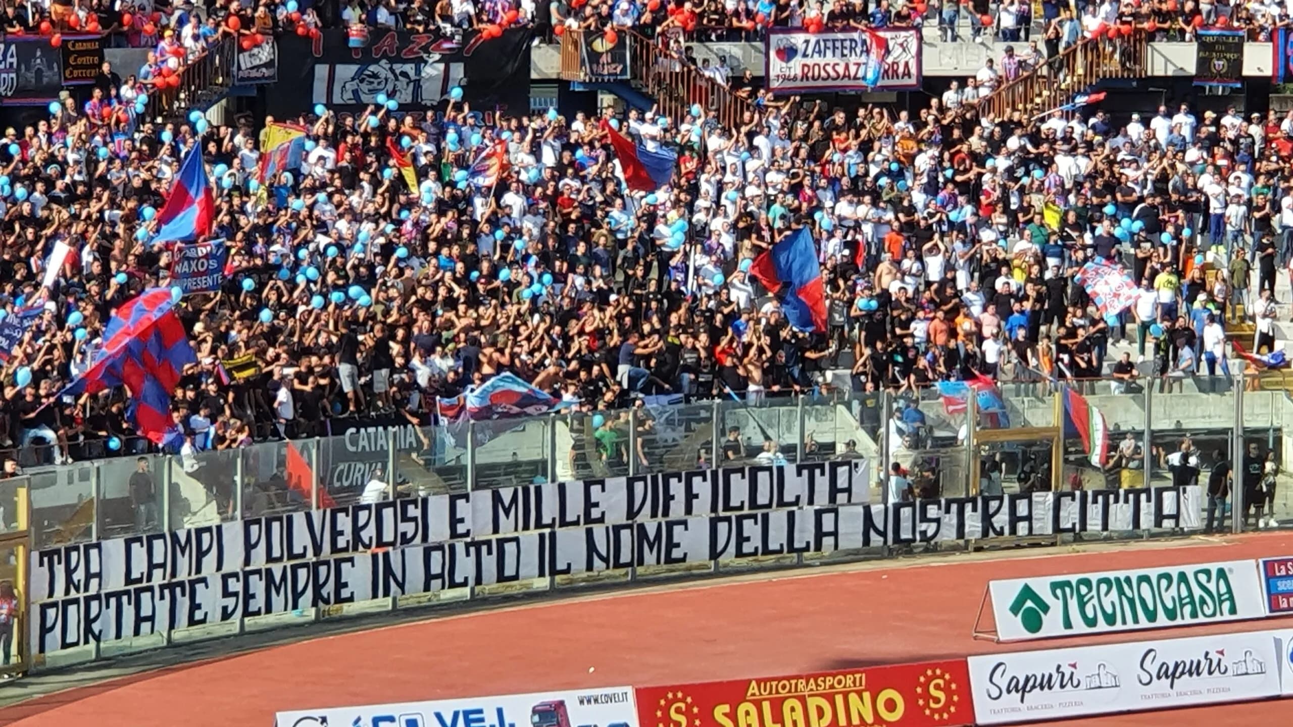 Catania, è qui la festa. 4 meraviglie, partita senza storia