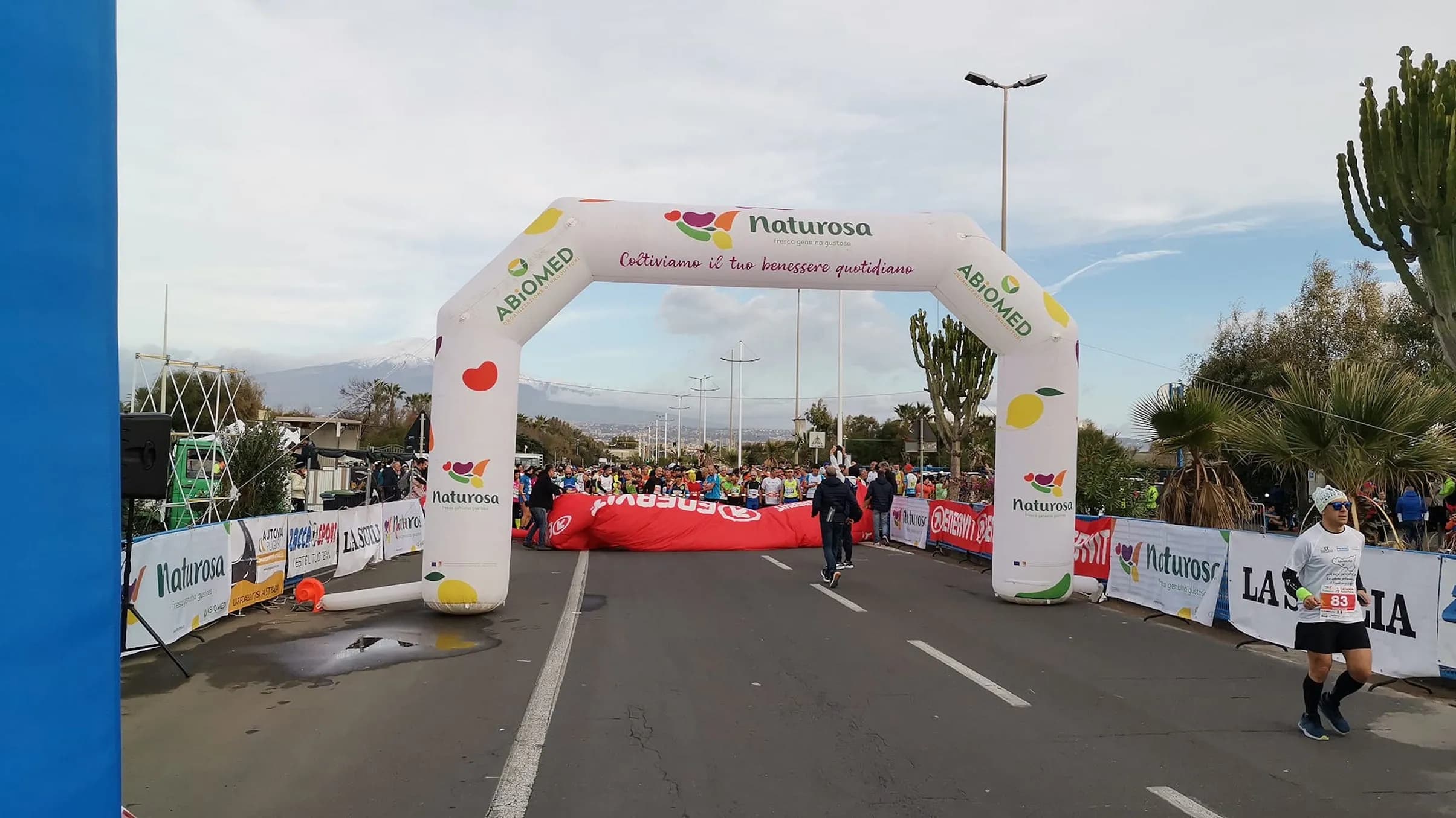 Naturosa Catania Marathon: trionfano Lorenzo Lotti e Tiziana Messina