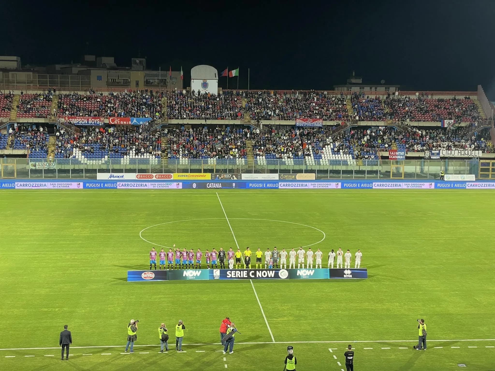 Il Catania non segna, il Foggia passa al Massimino con due gol nella ripresa