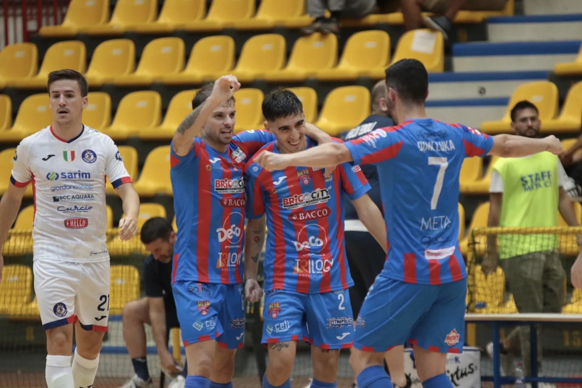 Futsal, la Meta Catania batte i campioni d’Italia 4-2