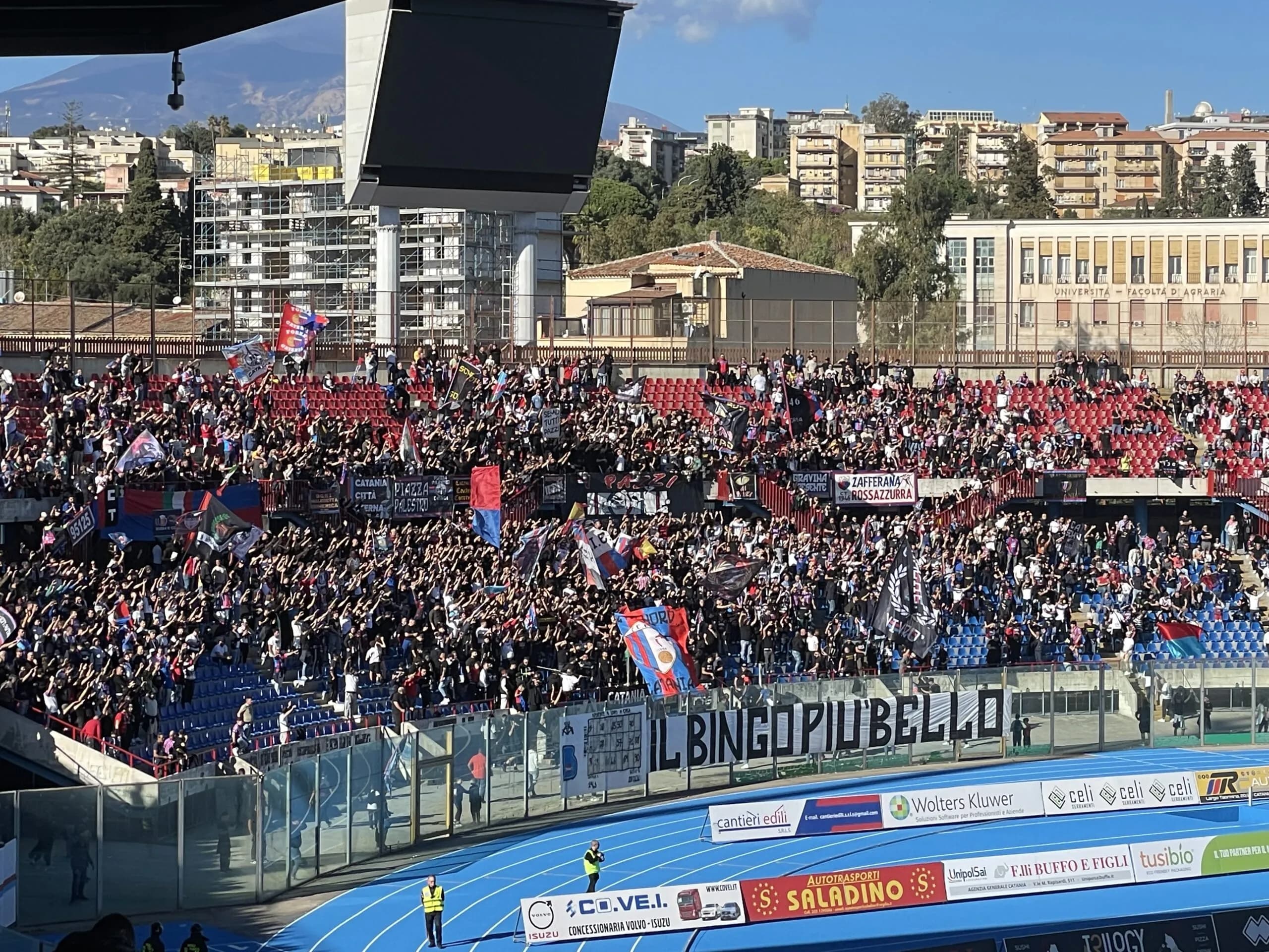 Il Catania con Lucarelli fa bingo al 95esimo: 2-1 contro la Turris