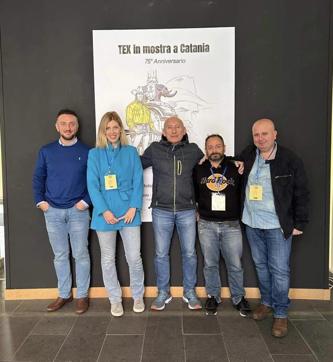 Record di presenze a Catania, per la mostra dedicata al leggendario Ranger Tex.