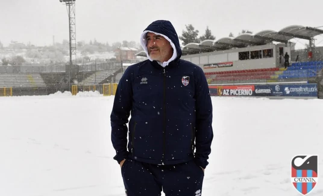 Picerno-Catania non si gioca, gara rinviata per neve