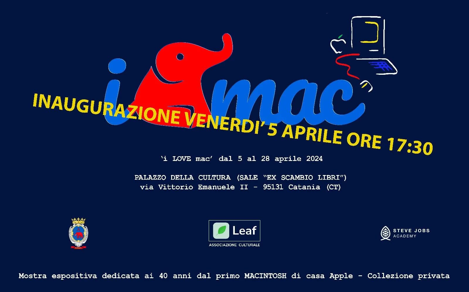 Quarant’anni fa la rivoluzione Apple: a Catania la mostra “I love Mac”