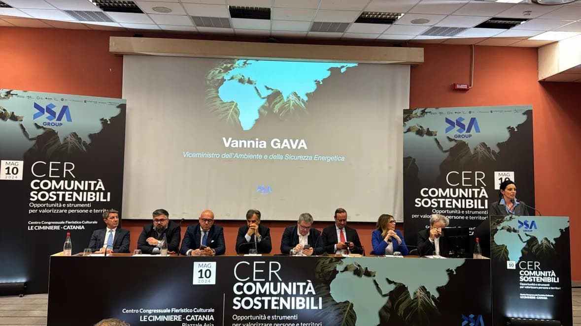 Ambiente, a Catania il convegno sulle Comunità Energetiche Rinnovabili