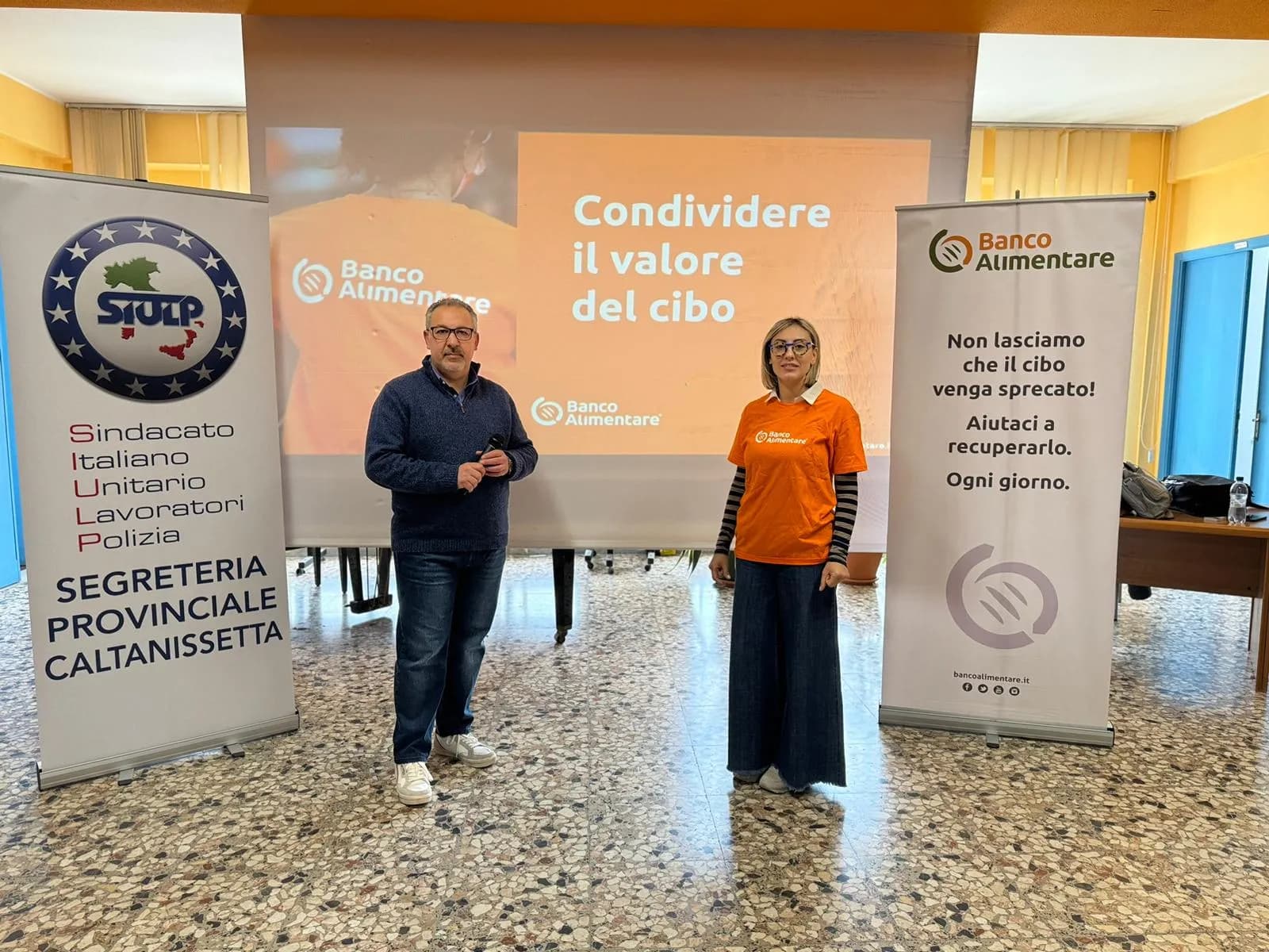 Caltanissetta, Protocollo d’Intesa tra Siulp e Banco Alimentare della Sicilia