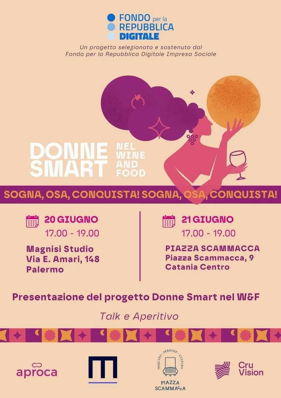 “Donne Smart nel Wine&Food”: il percorso di formazione per le donne siciliane