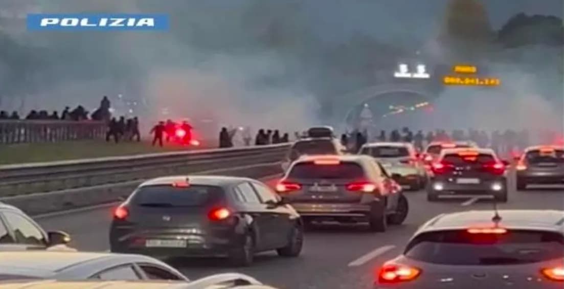 Daspo per 29 tifosi del Catania e della Casertana dopo lo scontro sull’A2