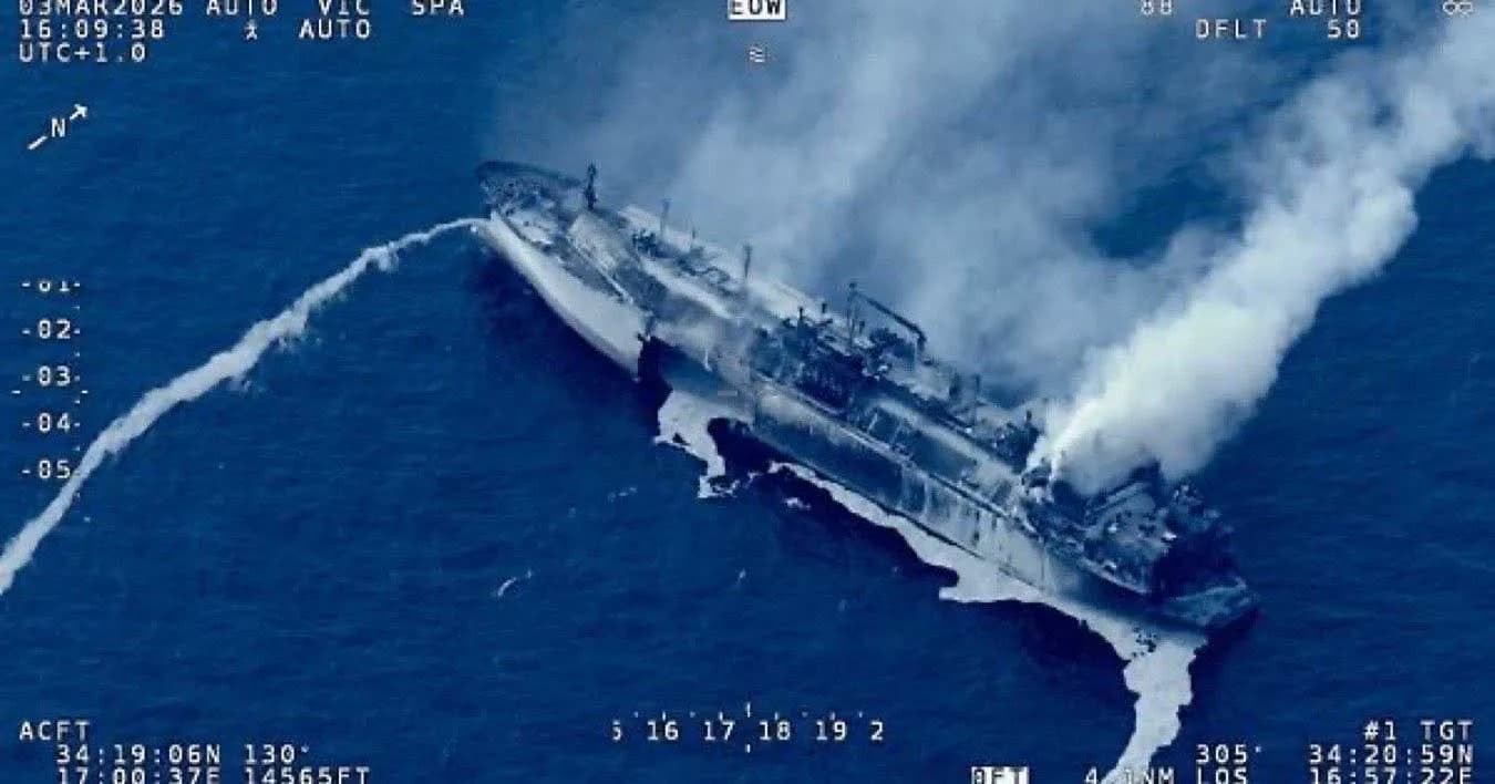 Petroliera russa alla deriva a largo di Lampedusa