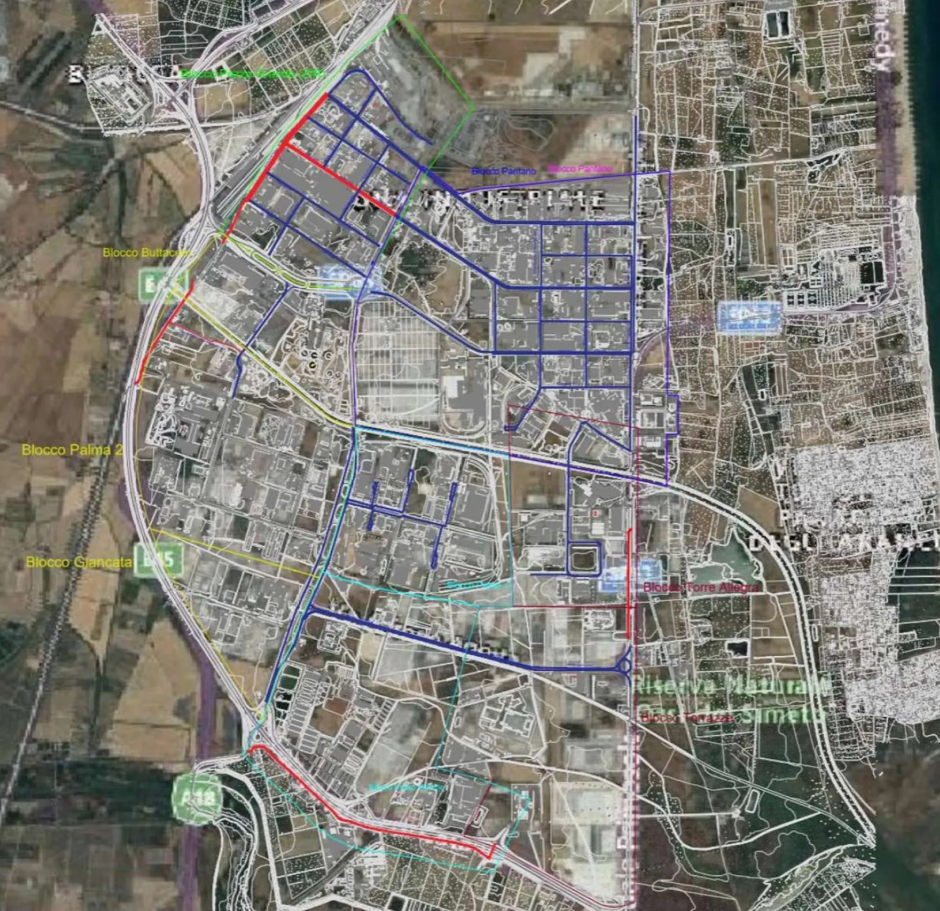 Riqualificazione zona industriale Catania, c’è il piano operativo