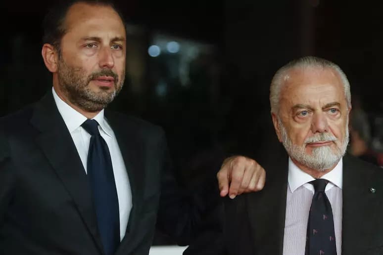 Luigi e Aurelio De Laurentiis indagati per bancarotta, perquisizioni nelle sedi di Filmauro, Bari e Napoli calcio