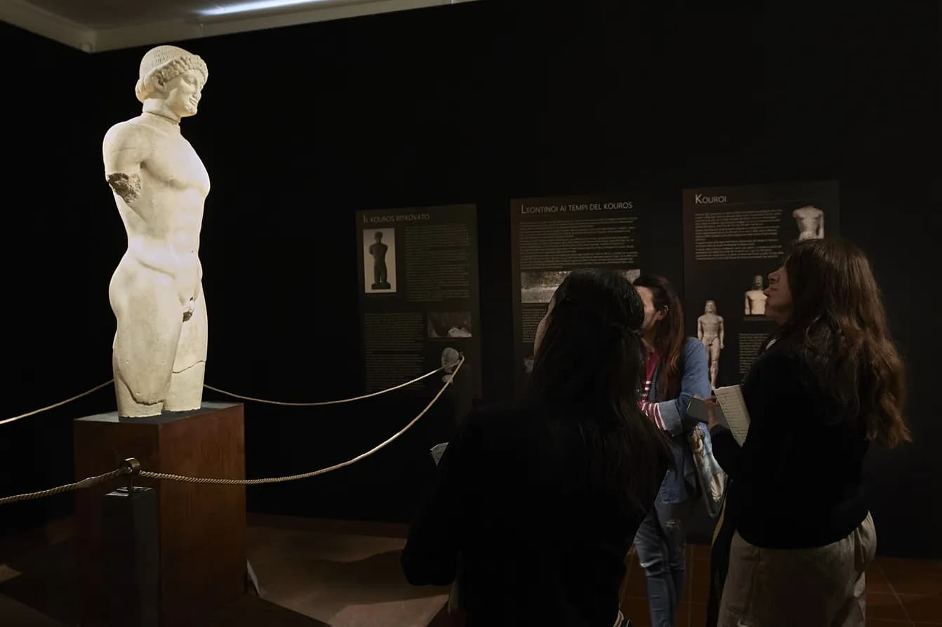 Il Kouros torna a casa: dal 13 settembre in mostra al Museo archeologico di Lentini
