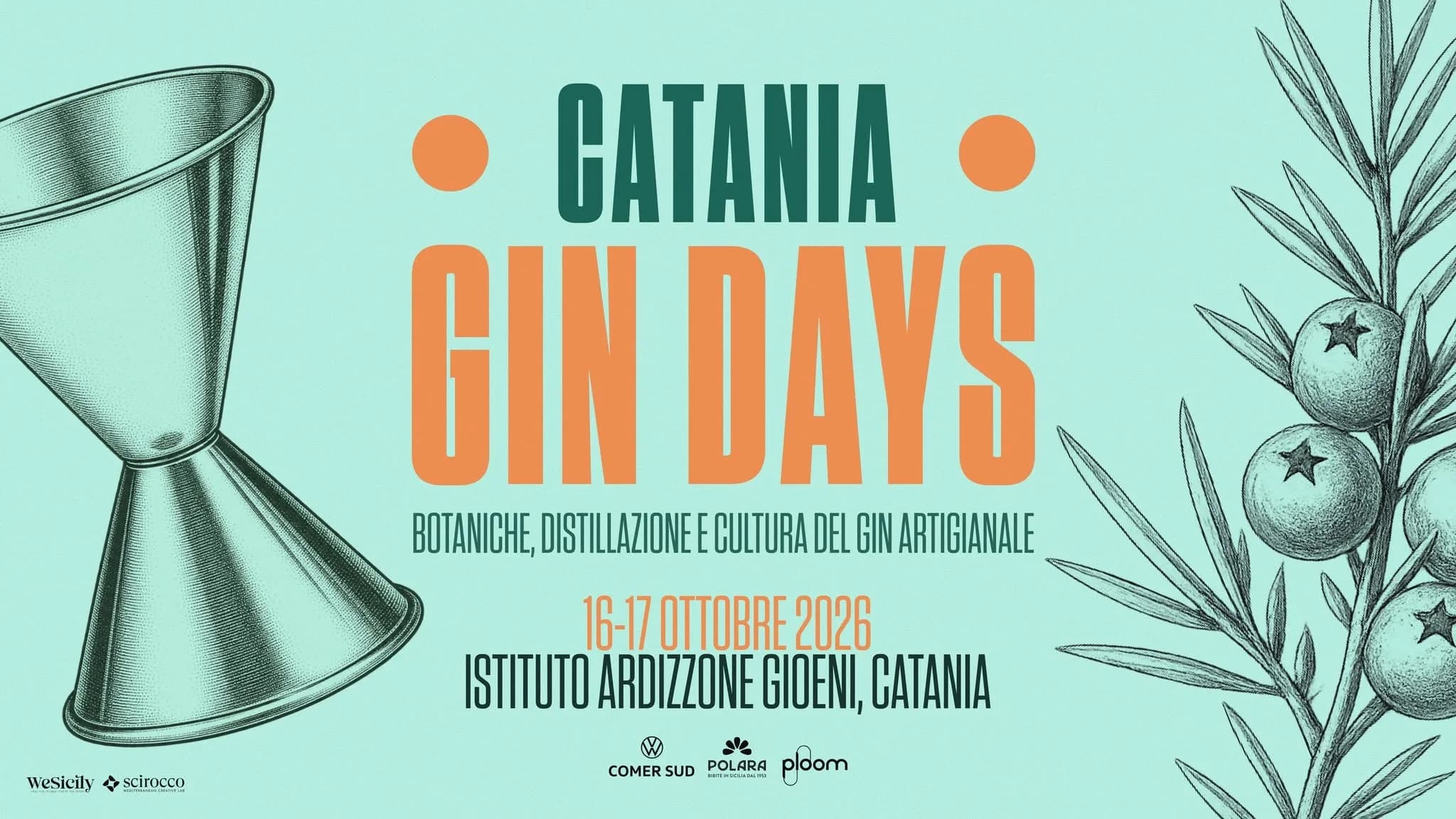 Botanica, tecniche e identità territoriale: Catania ospita i Gin Days