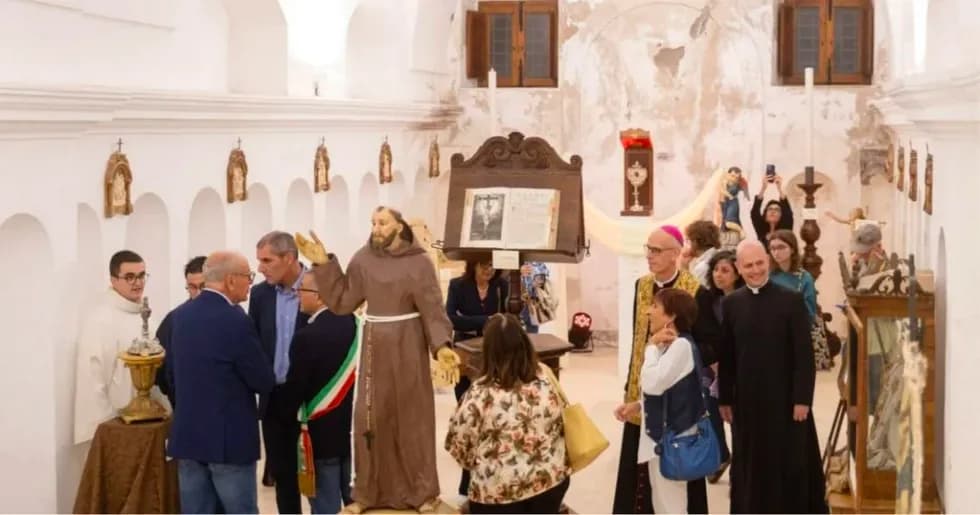 A Piedimonte Etneo la mostra dedicata a San Francesco