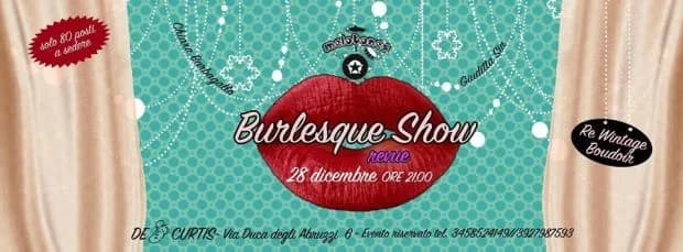 Il Burlesque a Catania!