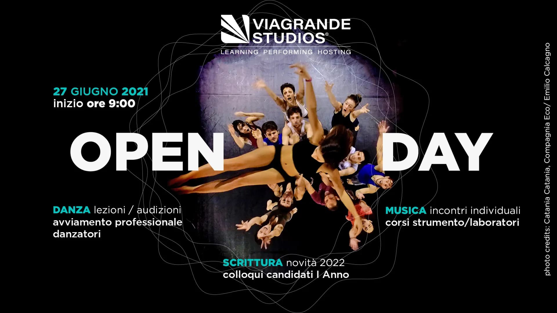 Danza, musica e scrittura: il nuovo percorso didattico di Viagrande Studios