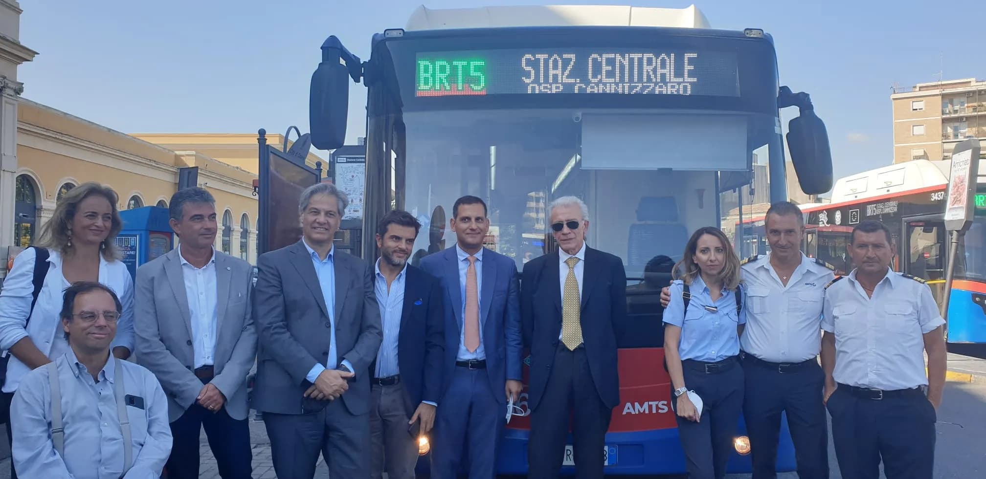 Presentato il Brt5: il bus veloce dal Cannizzaro alla stazione