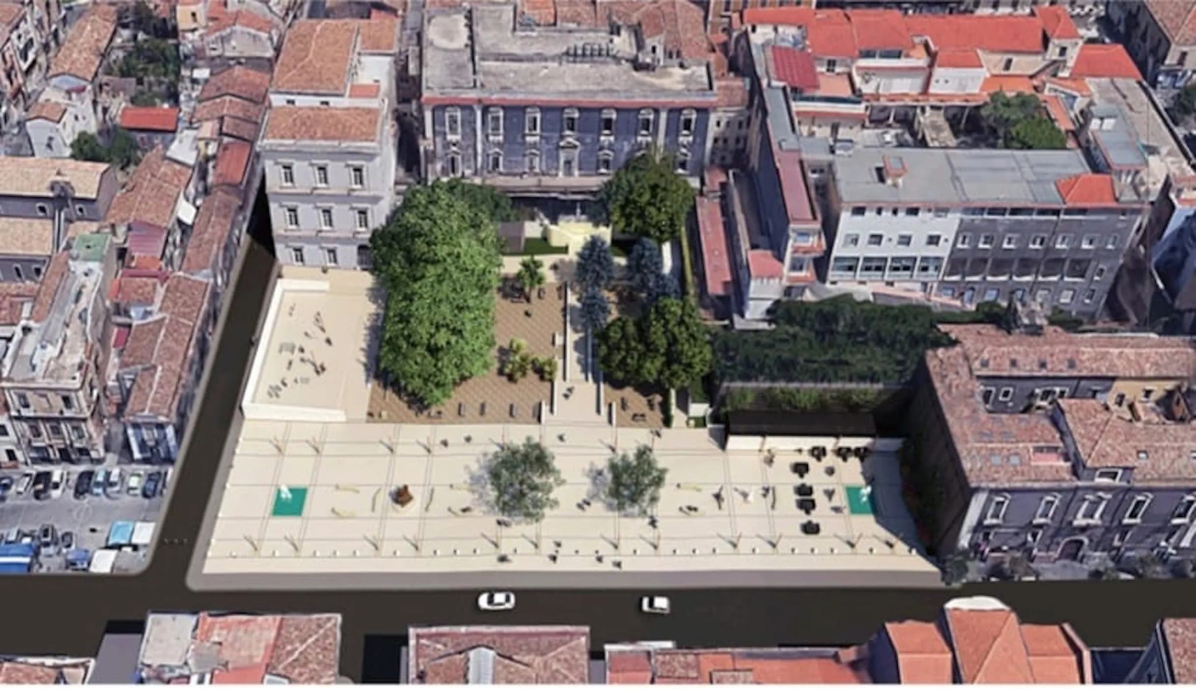 Ex santa Marta di Catania, presto la nuova piazza