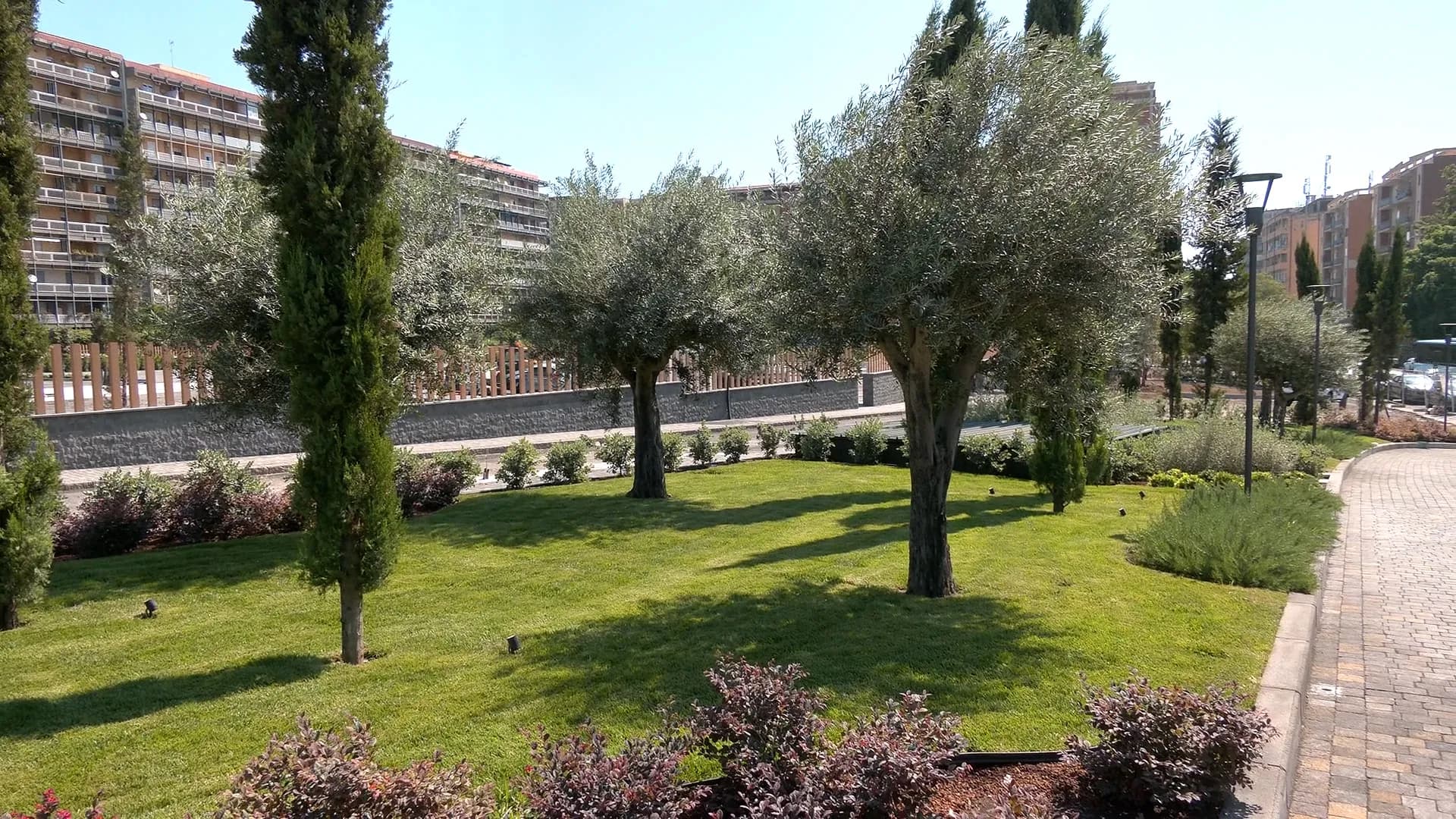 Catania, parcheggio scambiatore Sanzio e parco in via di completamento