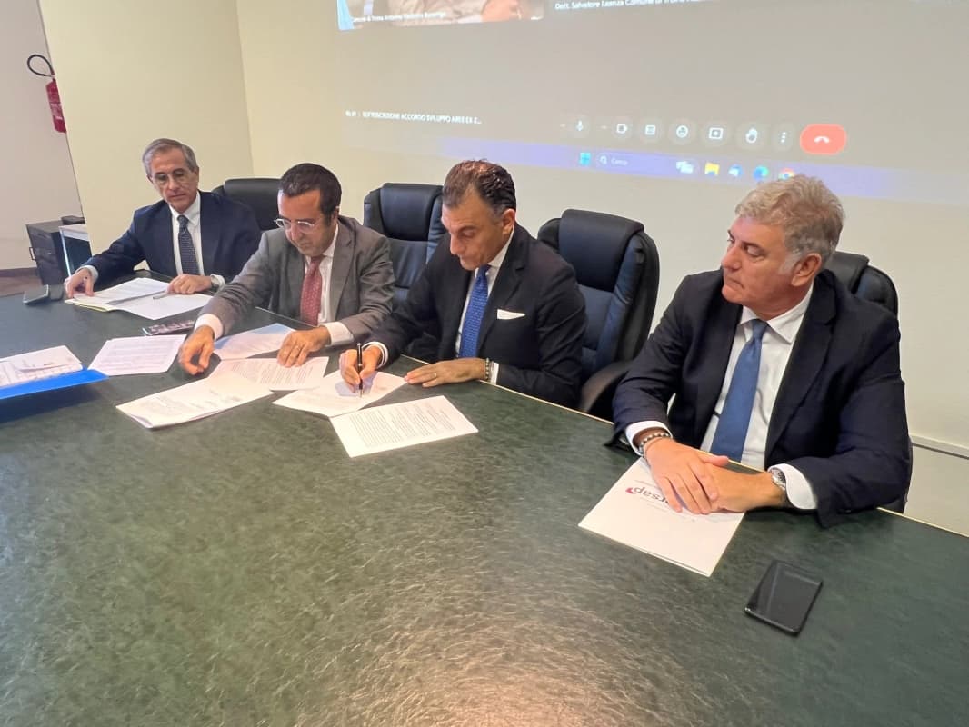 Zes, firmato il protocollo. In arrivo 14 milioni per 5 aree industriali siciliane