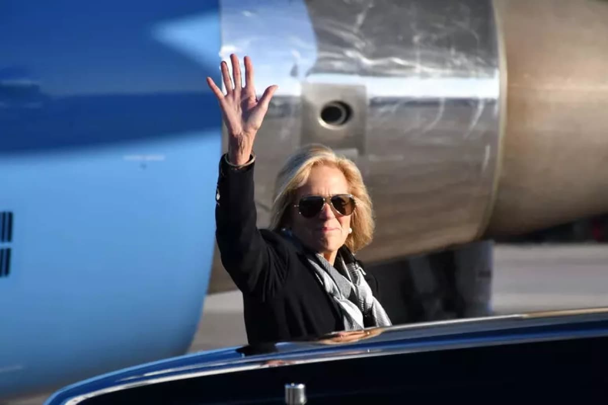Sigonella accoglie la first lady Jill Biden