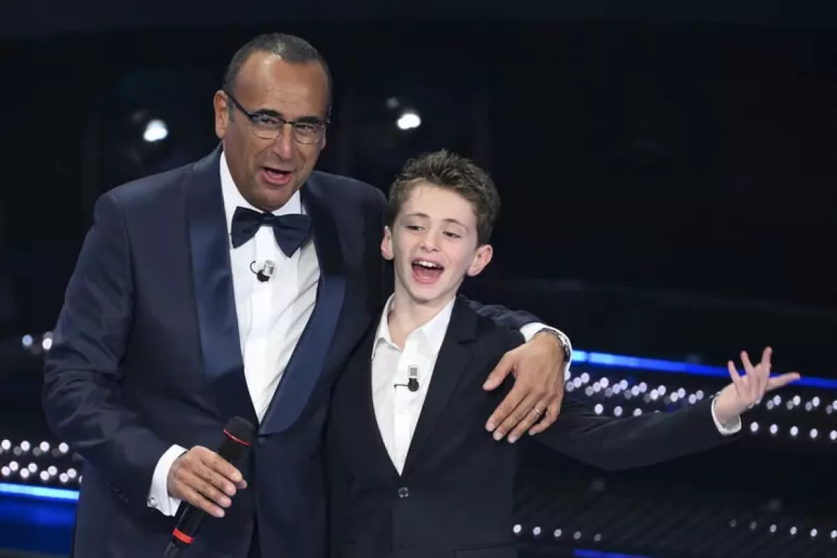 Sanremo, il bimbo prodigio catanese stupisce l’Ariston. Verso la serata cover