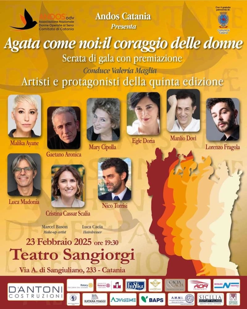 “Agata come noi: il coraggio delle donne”, in programma il 23 febbraio al Teatro Sangiorgi