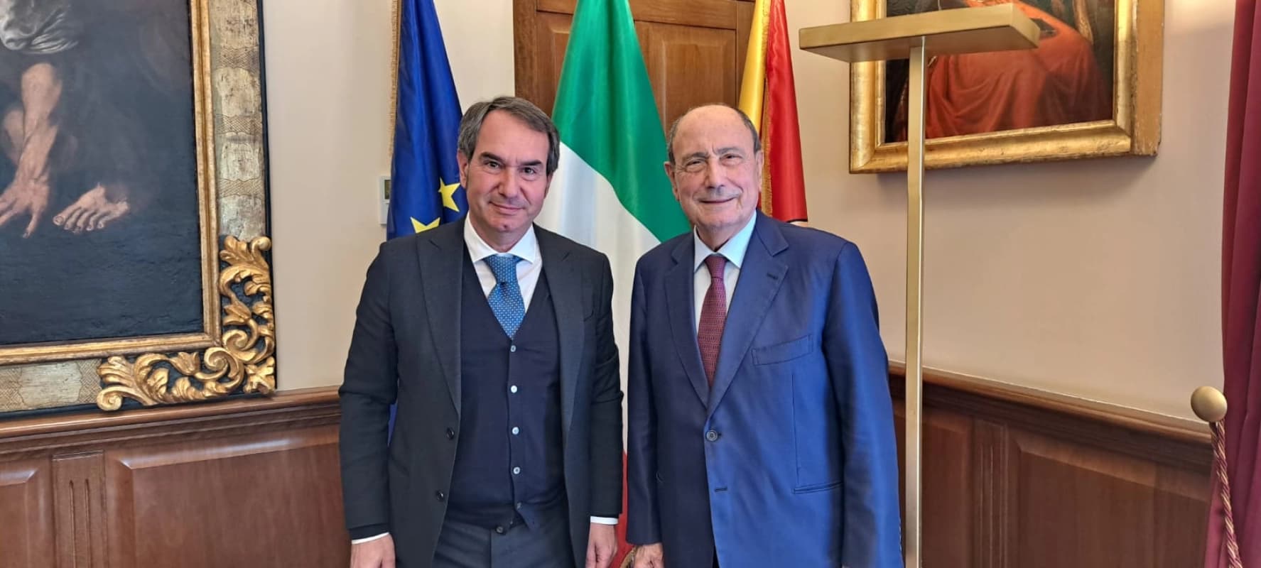 Edilizia, Schifani incontra il nuovo presidente di Ance Sicilia