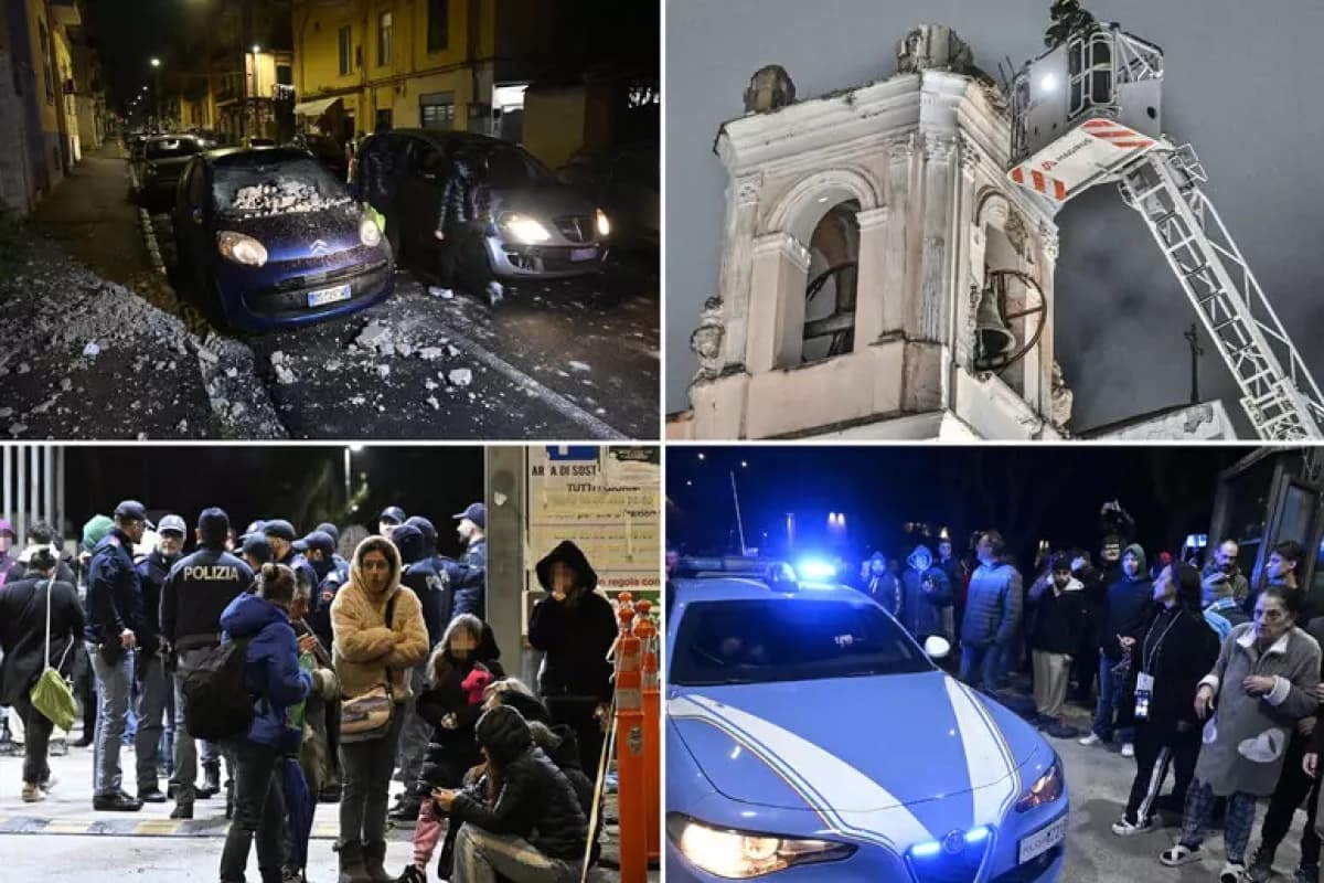 Nella notte un terremoto di magnitudo 4.4 ha scosso Napoli