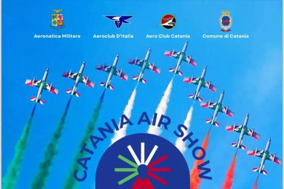 Il cielo del lungomare etneo ospiterà il “Catania Air Show 2025”