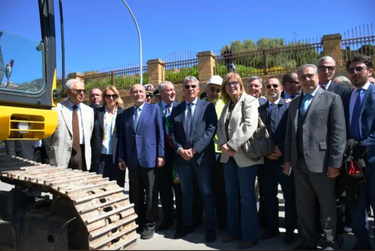 Agrigento, inaugurato il cantiere per il rifacimento della rete idrica