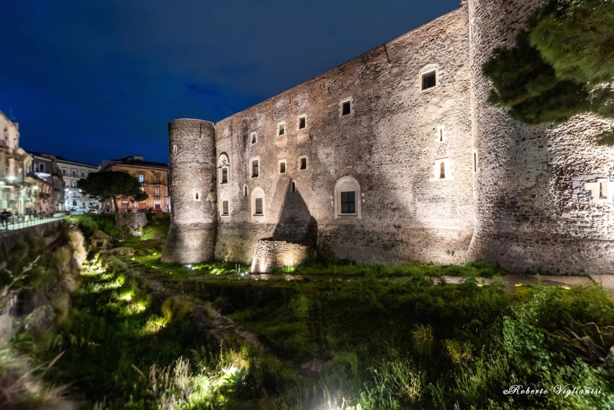 Nuova illuminazione per il Castello Ursino di Catania