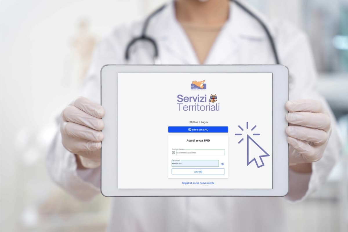 Asp di Catania: dalla prossima settimana disponibile la nuova piattaforma “ASP Con te – Servizi Territoriali”