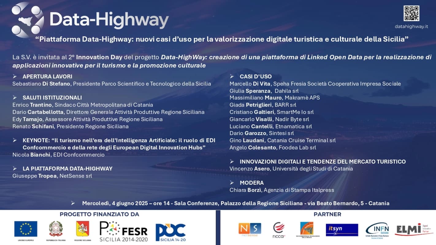 Innovation Day a Catania: grande successo per il progetto Data Highway