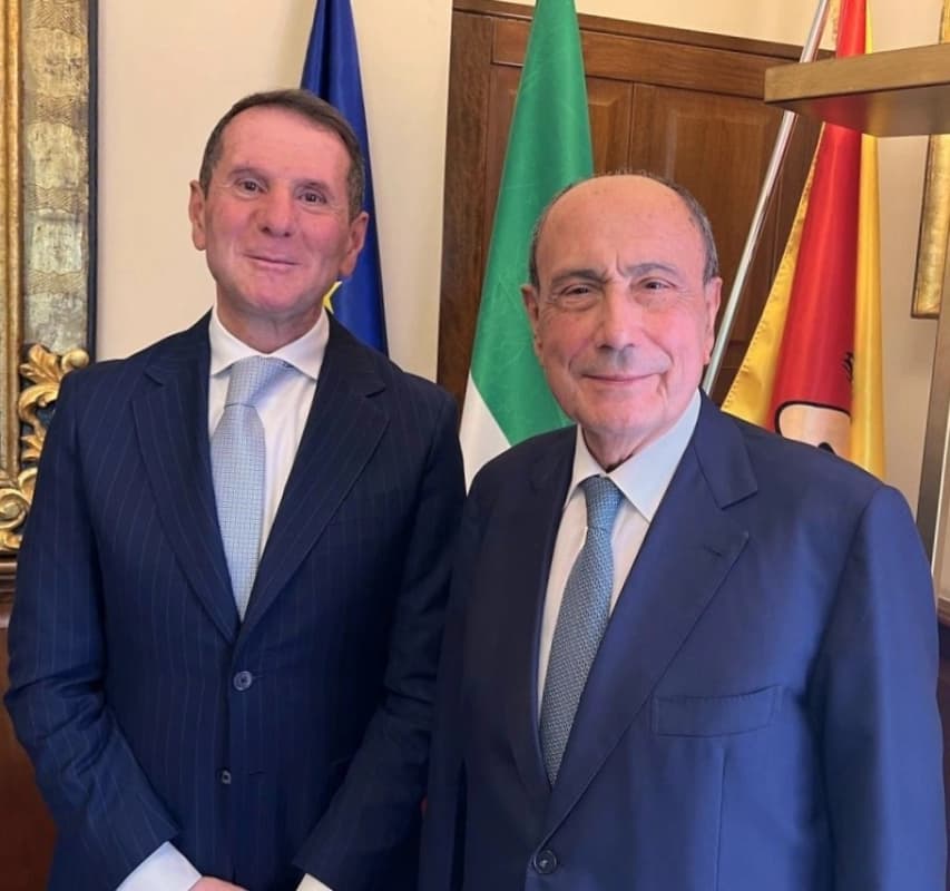 Caro voli, Schifani incontra il presidente di ITA Airways Sandro Pappalardo