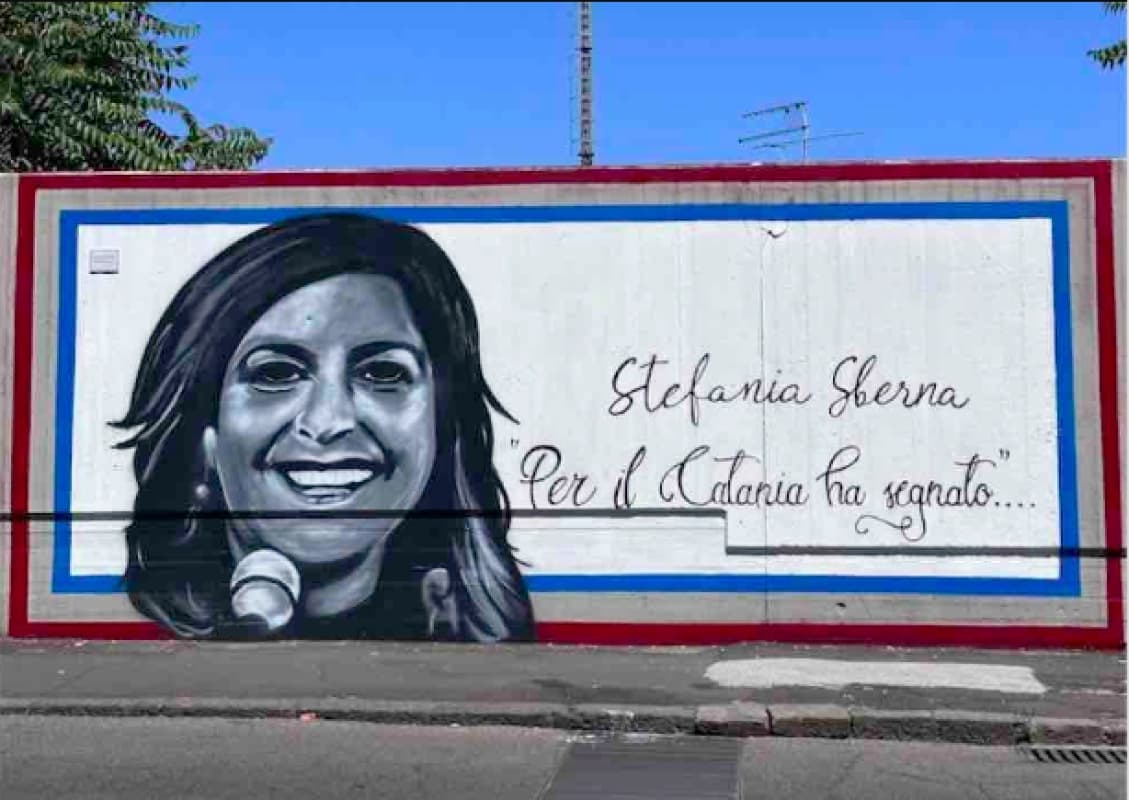 Catania, il murales in ricordo di Stefania Sberna