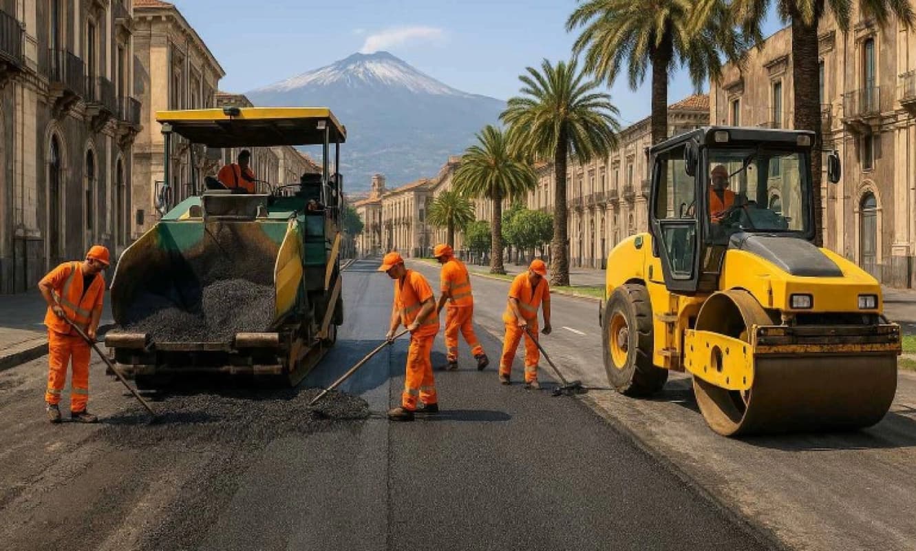 Strade colabrodo, approvati a Catania progetti per 21 milioni di euro