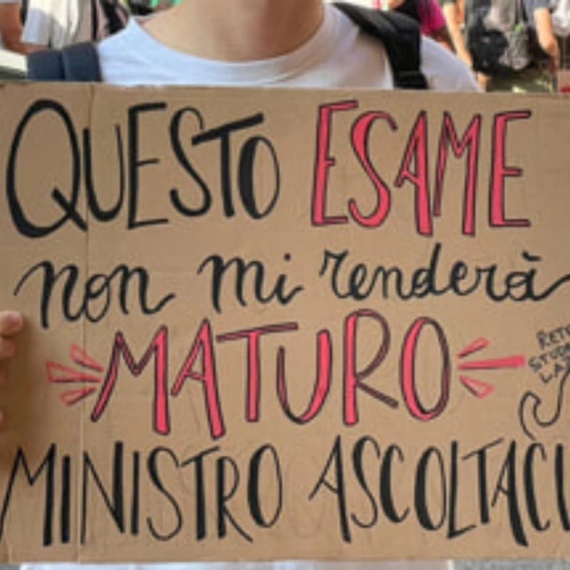 Il boicottaggio dell’esame di maturità