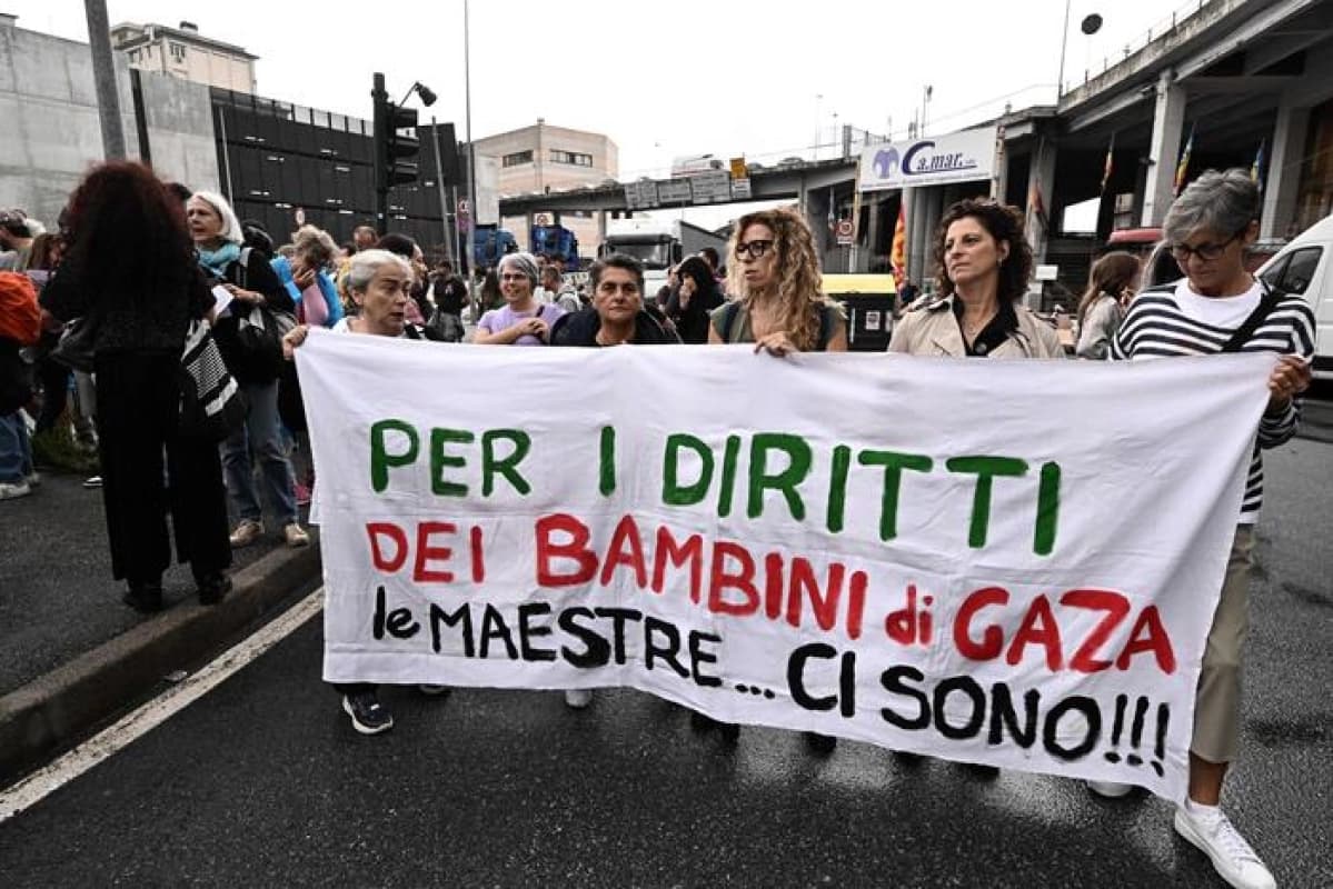 In corso in tutta Italia lo sciopero per Gaza