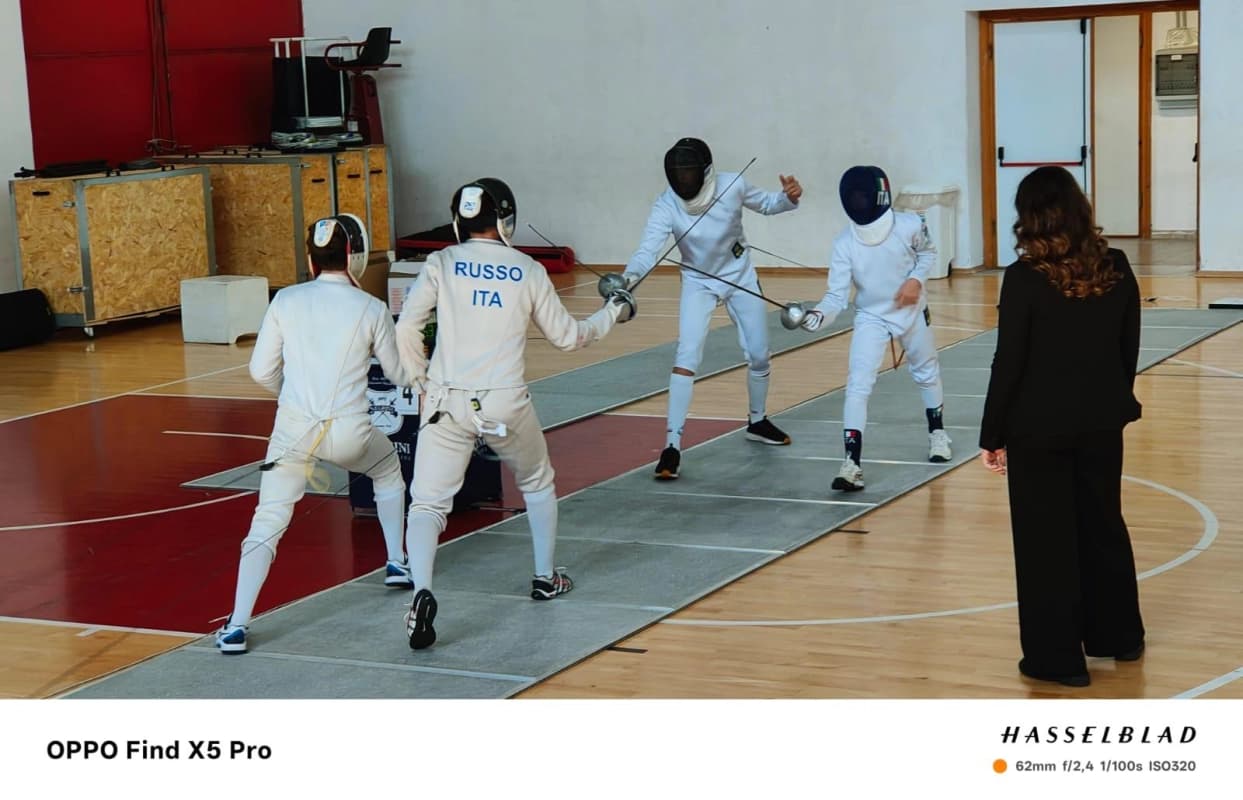 Asd Catania Scherma vince il podio maschile del 1° Memorial Francesco Cirelli